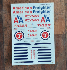 Decal American Freighter Boeing B707 44-29 Maßstab 1/100
