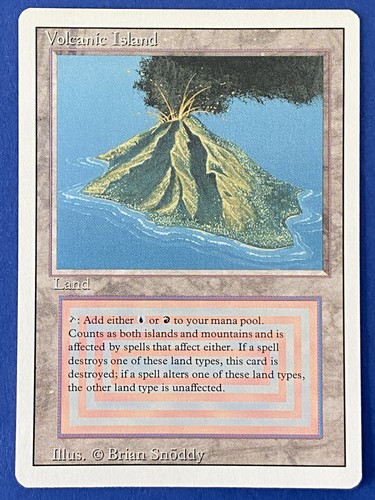 Magic mtg volcanic island - volcanic,
