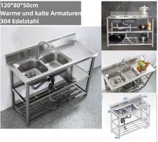 Küchenspüle Doppelbecken