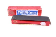 Alter ELOS Streichriemen Abziehleder Rasierklingenschärfer Rasiermesserschärfer