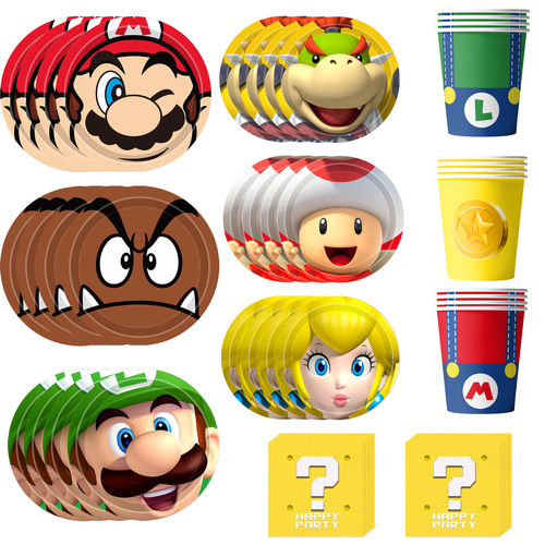 Super mario geburtstag deko - mario,