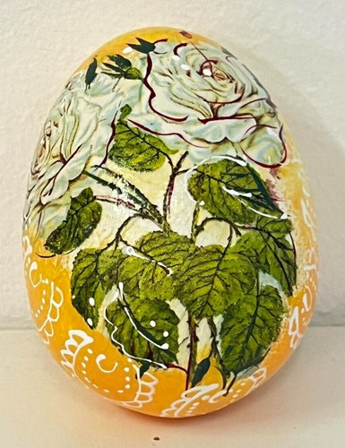 Osterei keramik gelb ostern - gelb,
