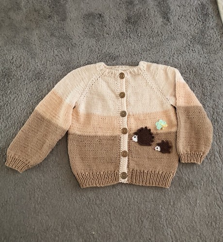 Jacke handgestrickt 86 - jacke,