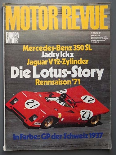 Motor revue heft - revue, 78/1971