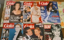 BUNTE , GALA DIANA ZEITSCHRIFT 