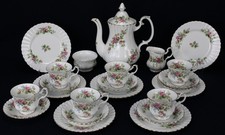 Royal Albert Geschirr Moss Rose 6 Personen 23 Teilig Kaffeeservice Tasse Teller
