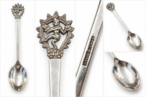 Antiker zierlöffel sterling - zierlöffel,