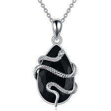 Tier Halskette Sterling Silber