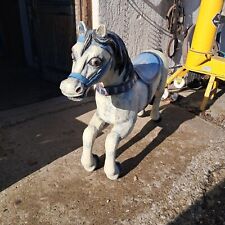 KARUSSELLPFERD ANTIK  SEHR DETAILREICH KARUSSELL PFERD Massivholz  gut erhalten