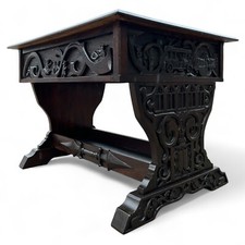 Gründerzeit Historismus Tisch Esstisch Rittertisch Neo Renaissance Smarte Größe