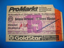 88/89 Ticket BVB Dortmund FC