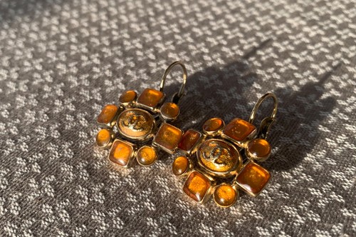 Chanel ohrringe mit - ohrringe,