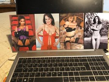 5 x Pin-Up-Bilder von  Erotikstars auf gutem Fuji-Fotopapier 7 - 10 x 15 cm