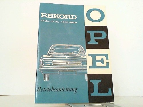 Opel rekord ltr 1 - opel, 1,7