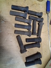 14 Stück Pflugschrauben DIN 11014 mit 2 Nasen 20 X 80