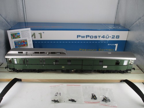 Km1 spur 202824 - 1, postwagen