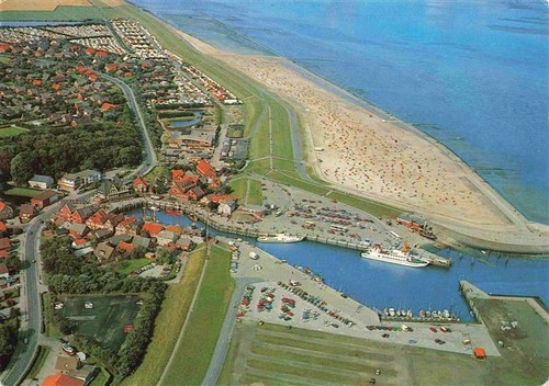 Neuharlingersiel panorama - neuharlingersiel,