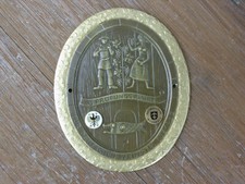 ADAC-PLAKETTE-MAIKAMMER 1962-8.PRÜFUNGSFAHRT-ZUR DEUTSCHEN WEINSTRASSE