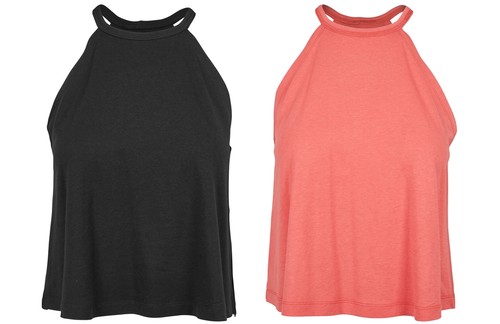 Tank top damen neckholder - top,