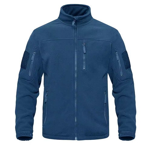 Herren fleece jacke - full, zip