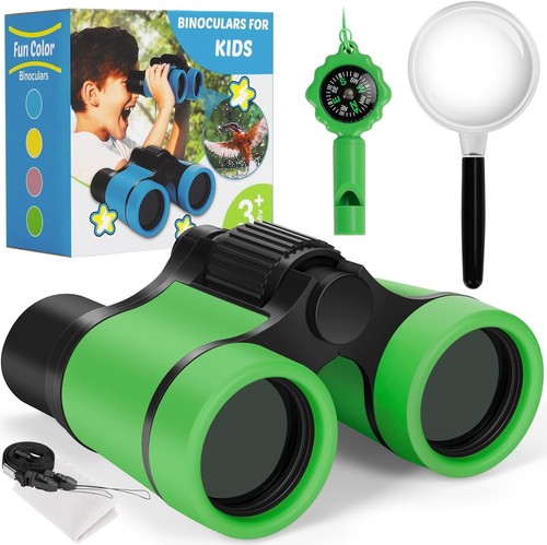 Kinderfernglas set mit lupe - kinderfernglas, &