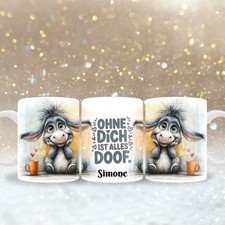 Tasse "ohne Dich ist alles