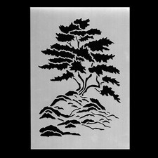 Schablone  Wände Airbrush