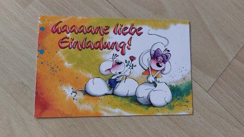 Diddl karte einladungskarte - diddl, karte,