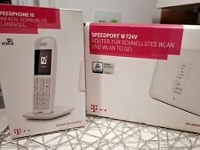 Telekom Speedport W 724V Router mit Speedphone 10 Schnurlos-Telefon - OVP