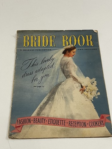 Vintage bride book - book, –