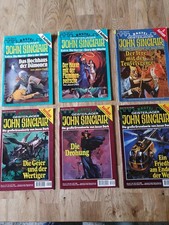 6 X JOHN SINCLAIR Hefte