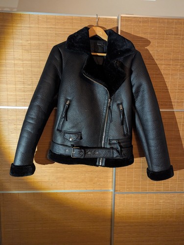 Gefütterte wildlederjacke - gefütterte,