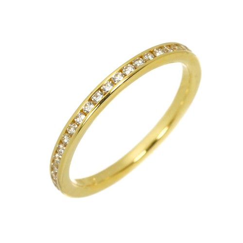 Diamant 18ct ring 18k - ring, yg