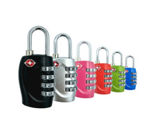 TSA Kofferschloss robust ✅ Zahlenschloss Reiseschloss Vorhängeschloss Urlaub