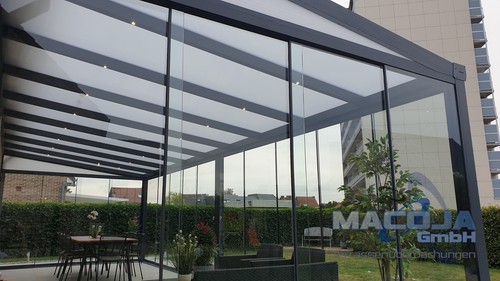 Glasschiebewand
