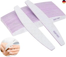 6 Stück Nagelfeilen 100/180, Nagelfeilen Für Gelnägel, Nail File, Nagelpfeile, D