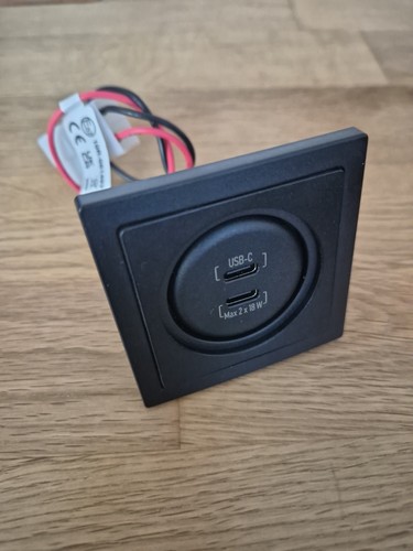 Usb typ einbausteckdose 2 - typ, c