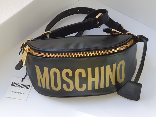 Moschino leder gürteltasche - moschino,