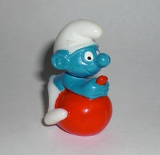 Hüpfballschlumpf TOP! Olympiade der Schlümpfe 1983