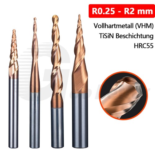 Vhm radiusfräser - vhm,