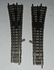 2x Fleischmann Piccolo Weiche - 9170 + 9171 - je 1x rechts + links - Spur N