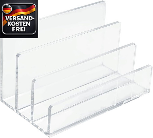 Briefablage acryl fächer - briefablage, 3