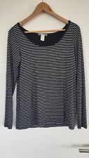H&M Stilloberteil/ blau-gestreift/ Gr. S