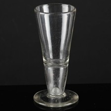 Altes Kutscherglas Hohlschaft