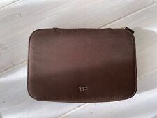 Tom Ford Deluxe Pinse Brush Kosmetiktasche gebraucht selten braun Tasche OOS