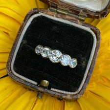 30kt diamant rund - diamant, fünf