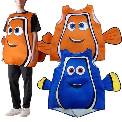Erwachsene clownfisch kostüm - clownfisch,