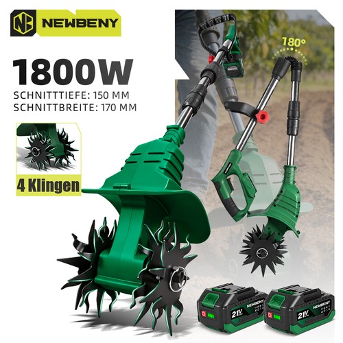 Akku bodenhacke gartenfräse - akku,