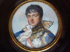 Miniatur Malerei Portrait