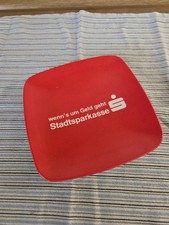 ?Zahlteller Wechselgeld Schale Stadtsparkasse - Fähnrich Plastik?